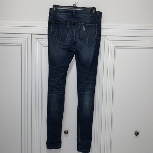 Indigo Rein Anklet Skinny Jeans Size 5 Junior - Picture 4 of 11